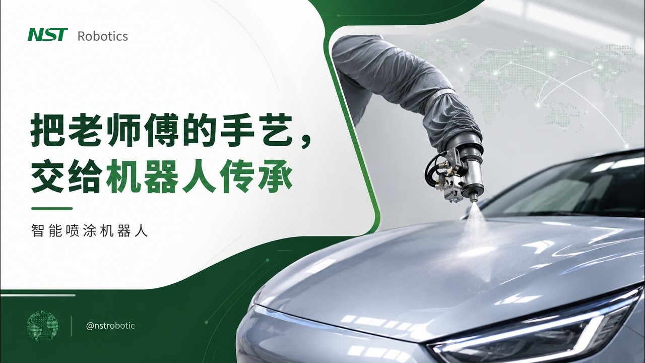 NST 官方宣传片：智能喷涂机器人